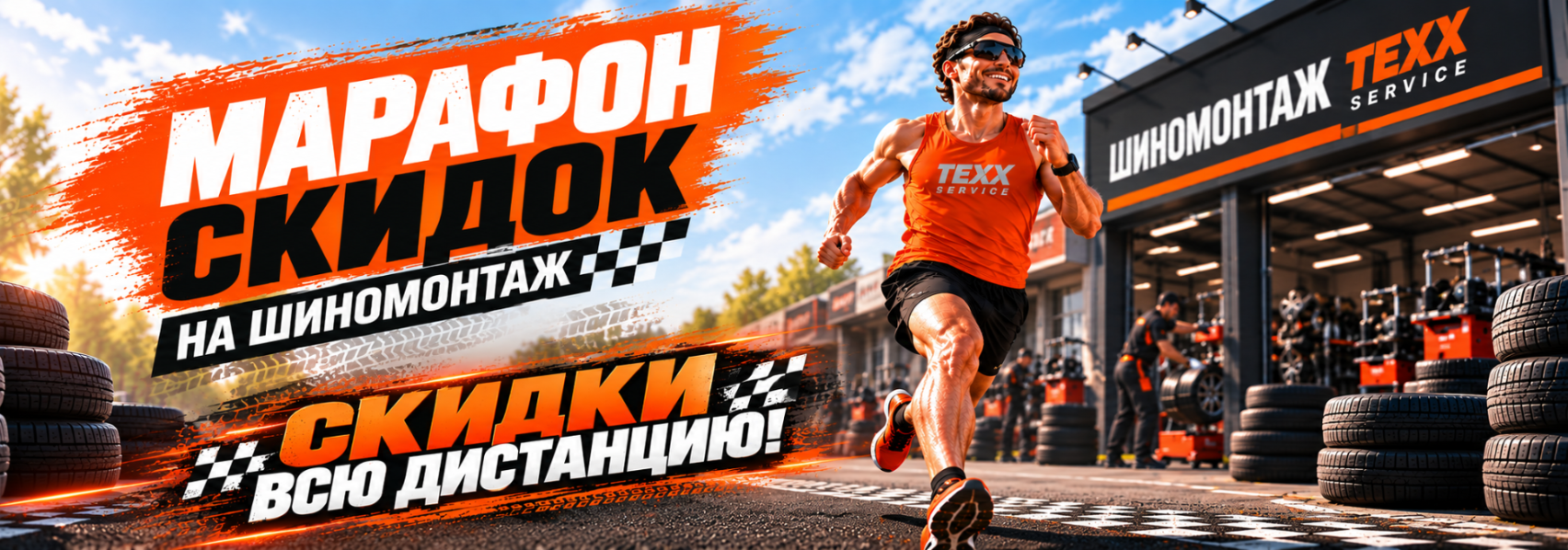 Марафон скидок на шиномонтаж!